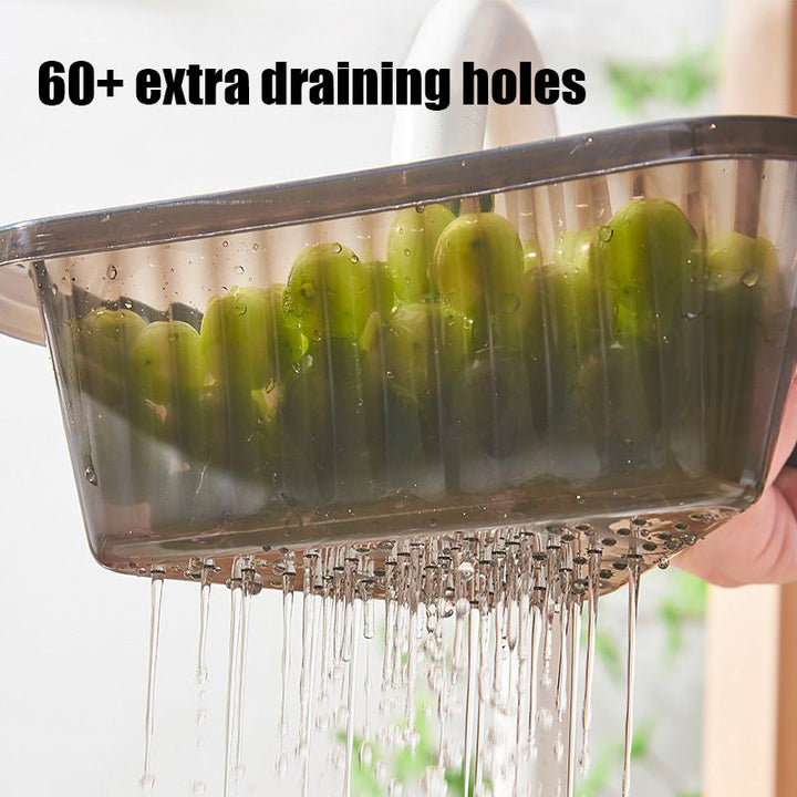 BowLift | Adjustable Corner Kitchen Sink Strainer Basket