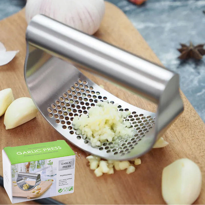 BowLift | Manual Garlic Press made of Stainless Steel