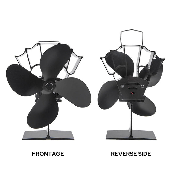 BowLift | 4 Blades Heat Powered Stove Fan