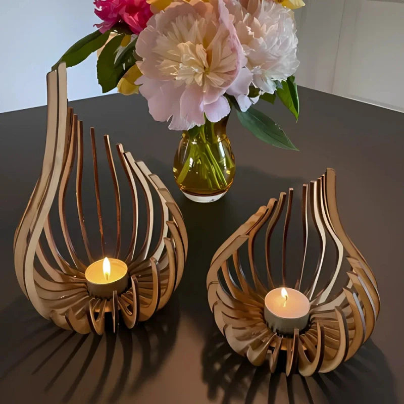 BowLift | GlimmerDrop Candle Holder