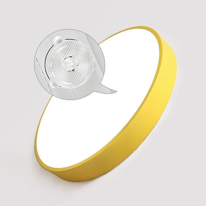BowLift | Eterna LuxeRound LED Light | Decorative round ceiling lamp for modern living room, children's room & office
