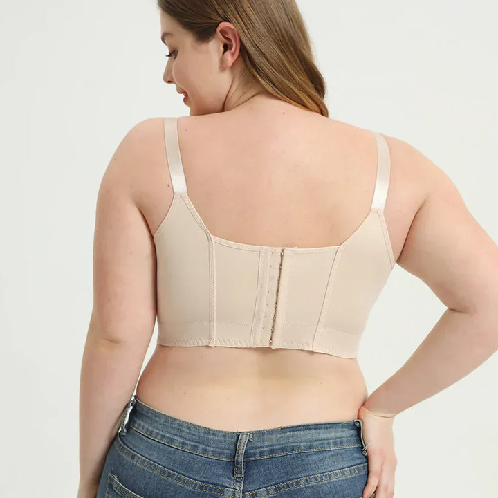 BowLift | Bra shapewear with deep cups – supportive and flattering design – all-day comfort – wall clock