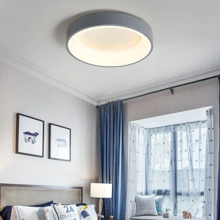 BowLift | Scandinavian Round LED Ceiling Lamps - NordicGlow