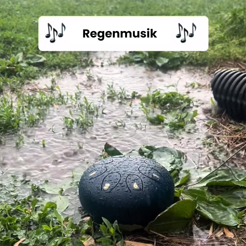 BowLift | Rain drum as garden instrument