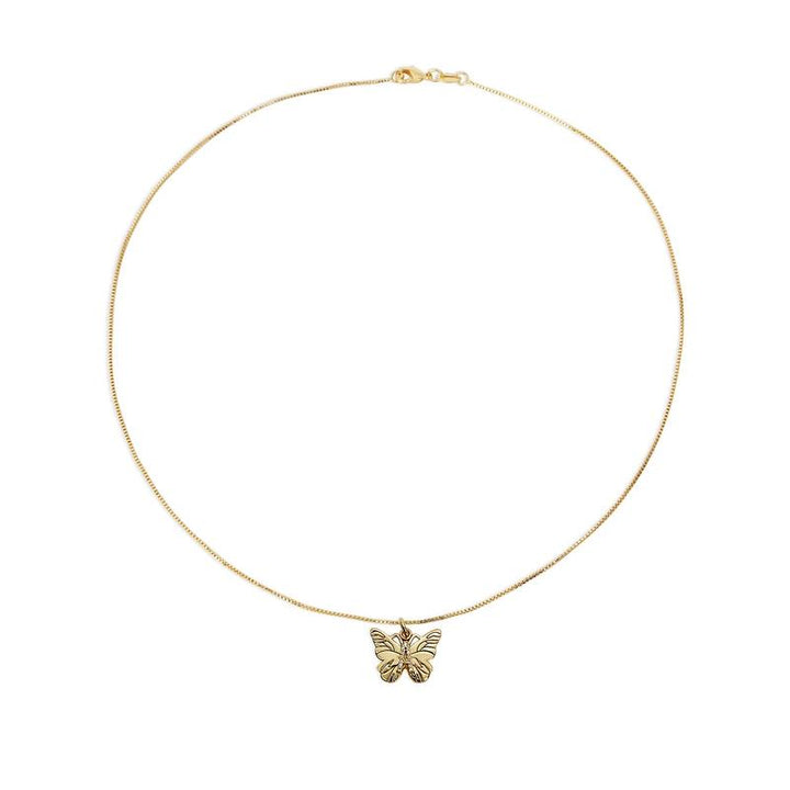 BowLift | Butterfly Initial "A" Necklace