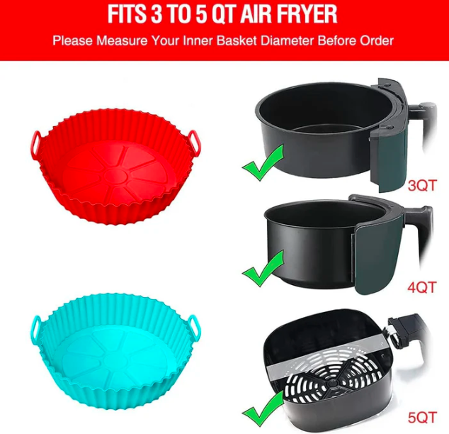 BowLift | Silicone Air Fryer Tray