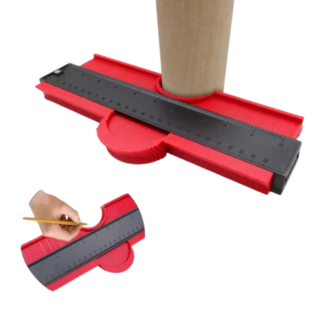 BowLift | Precision Contour Gauge Ruler for Woodworking, Tiling, and Construction