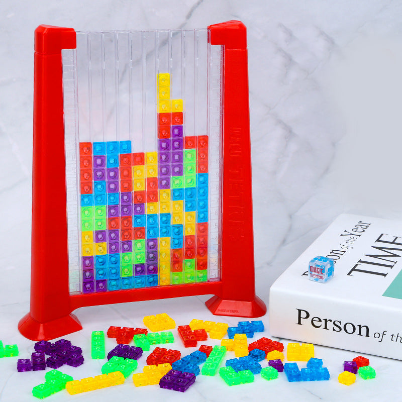 Creative Wooden Block Puzzle for Adults Bowlift