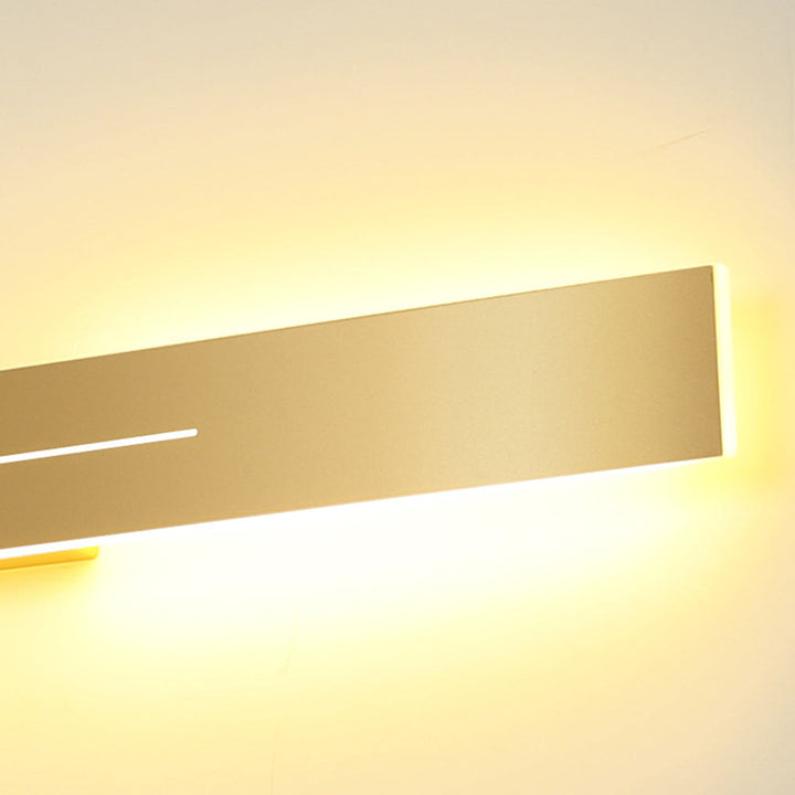 Modern LED Wall Lamp - LumièreGold | Bowlift