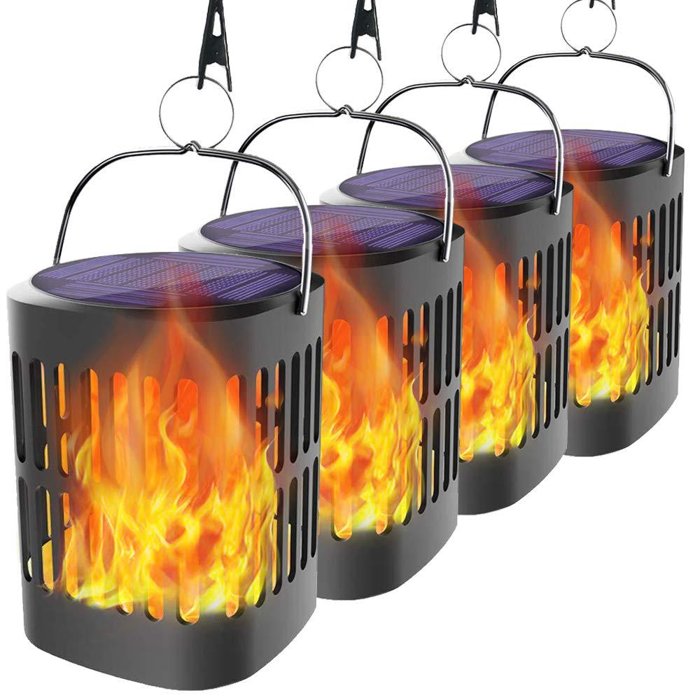 BowLift | Solar LED Flame Lantern – Decorative Outdoor Lighting for Garden and Terrace with Hanging Possibility