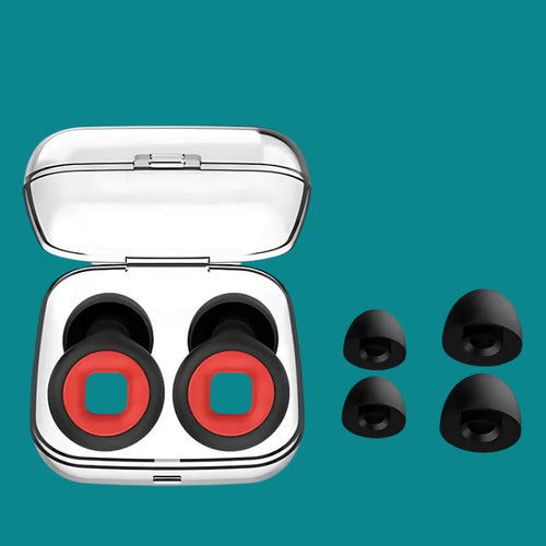 BowLift | Noise-Reducing Sleeping Earplugs for Comfortable Rest | SilentGuard Earplugs for Better Sleep & Sound Blocking