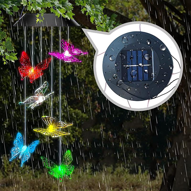BowLift | Solar-powered butterfly lights