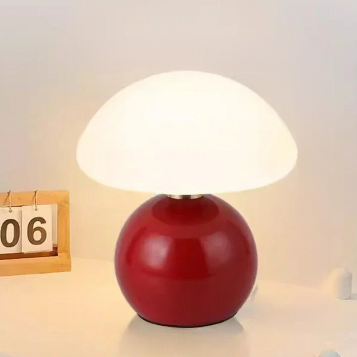BowLift | Elegant Cream Table Lamp – Atmospheric Lighting for Home