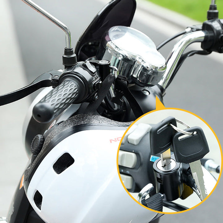 Multifunctional Motorcycle Helmet Lock | Bowlift