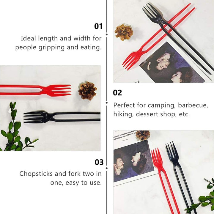 BowLift | Chopsticks and Fork in ONE(50 PCS)