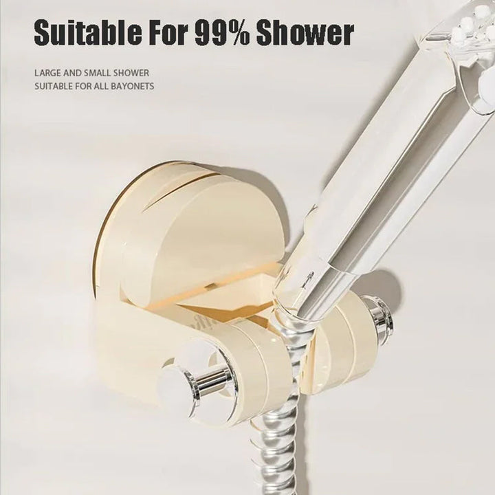 Integrated Suction Cup Shower Rack | Bowlift