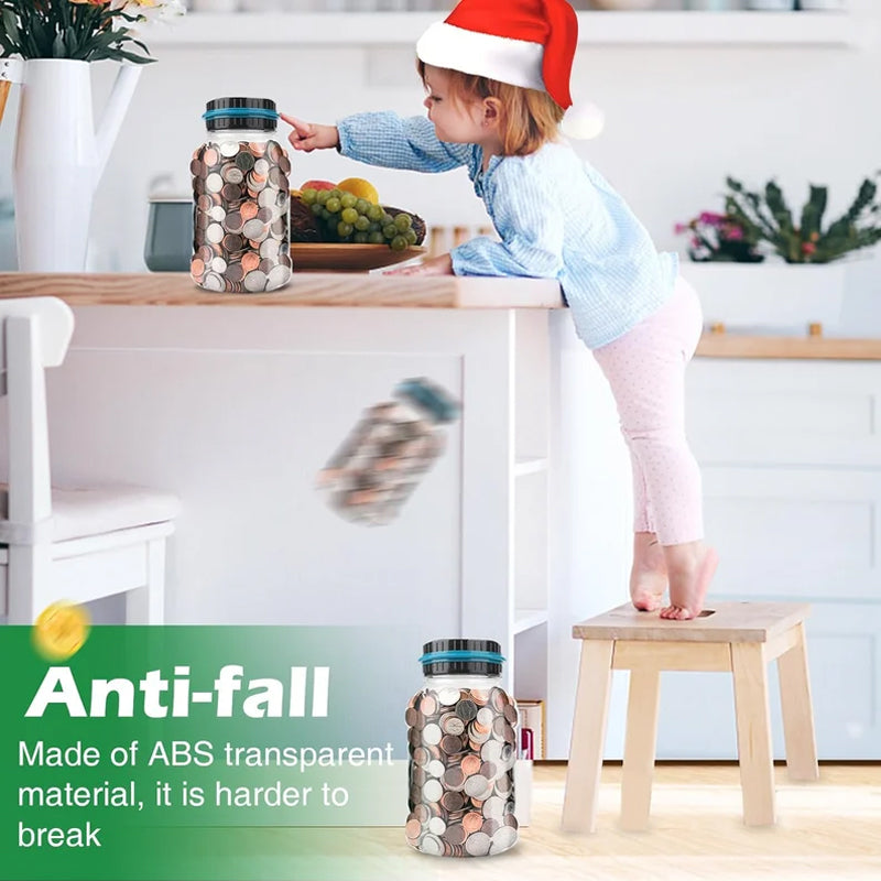 BowLift | Electronic Piggy Bank Counter Coin Digital LCD Counting Coin Money