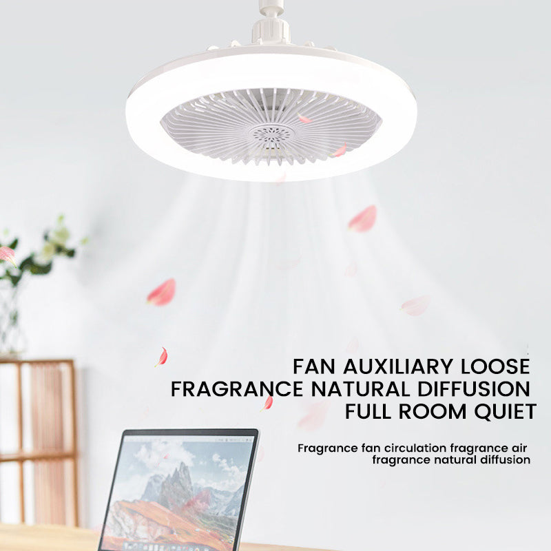 2-in-1 Aromatherapy LED Fan Lamp | Bowlift