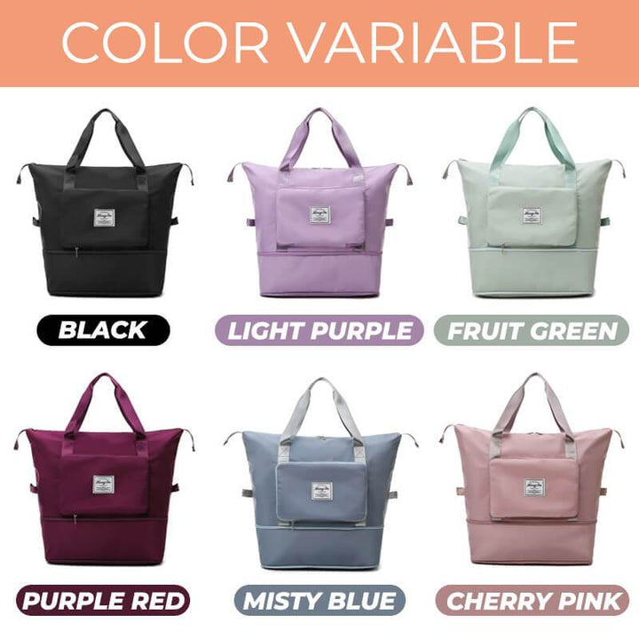 BowLift | Dry and wet divider double-layer travel bag