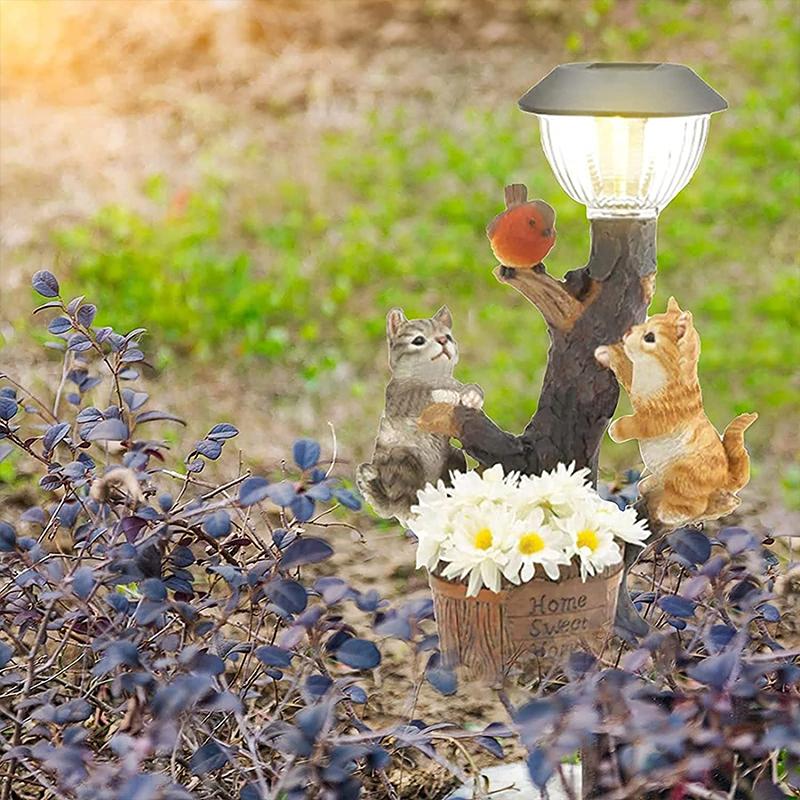 BowLift | Cat and Dog LED Light Sculpture