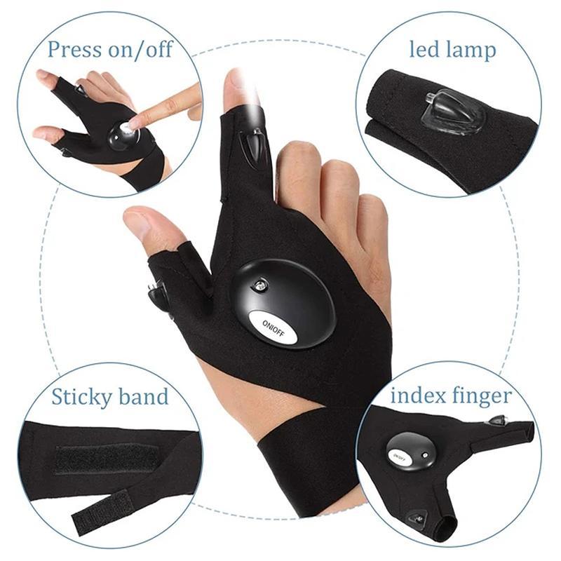 BowLift | LED gloves with waterproof lights
