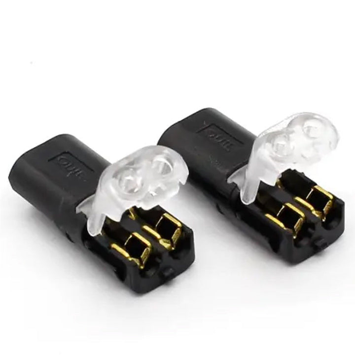 Double-wire Push-in Connector with Locking Buckle | Bowlift