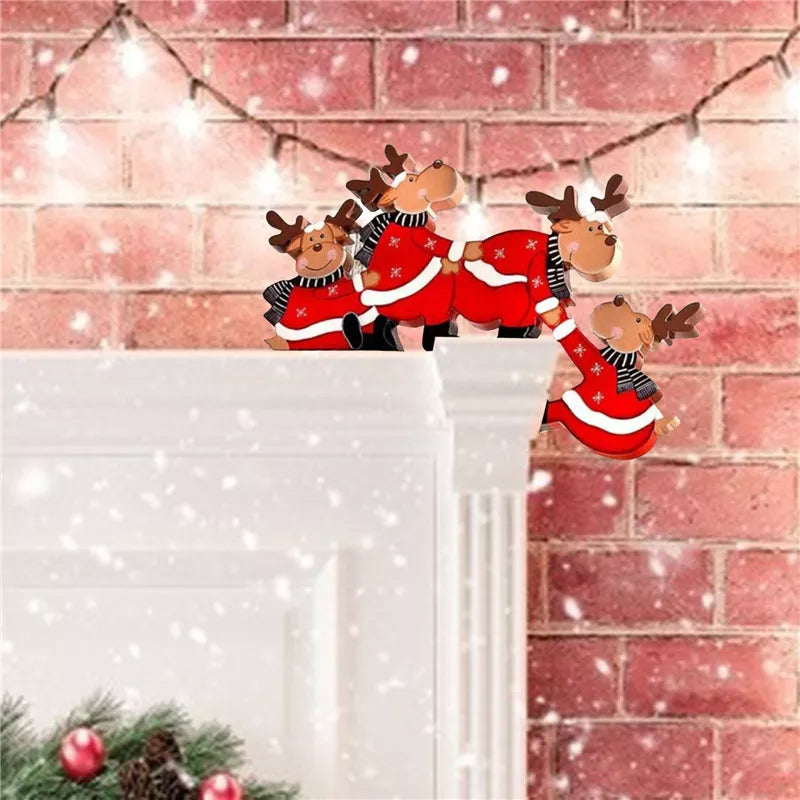BowLift | Funny Christmas Door Frame Decorations