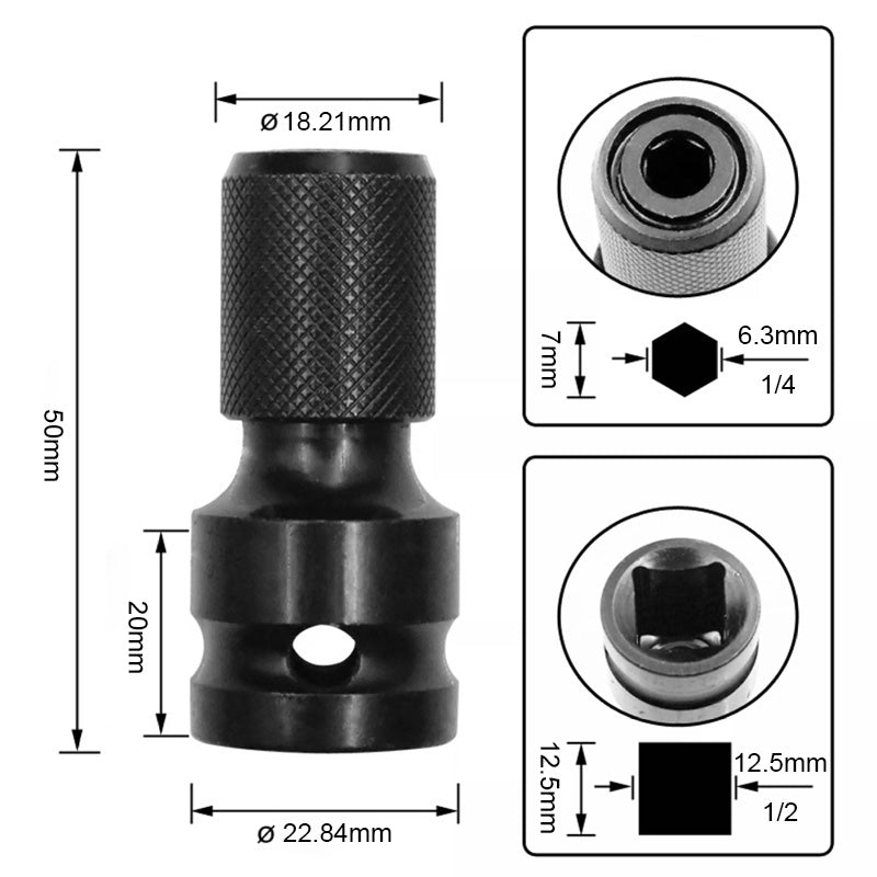 BowLift | Hex Shank Socket Converter