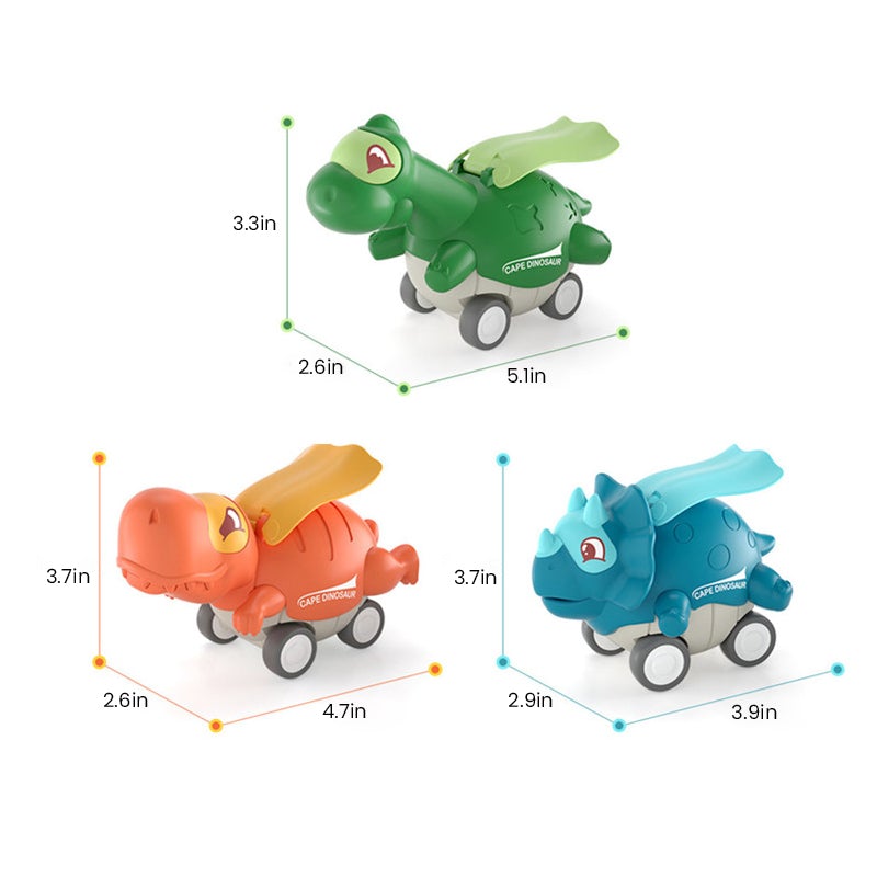 BowLift | Dinosaur Car Toy with Pressure Mechanism