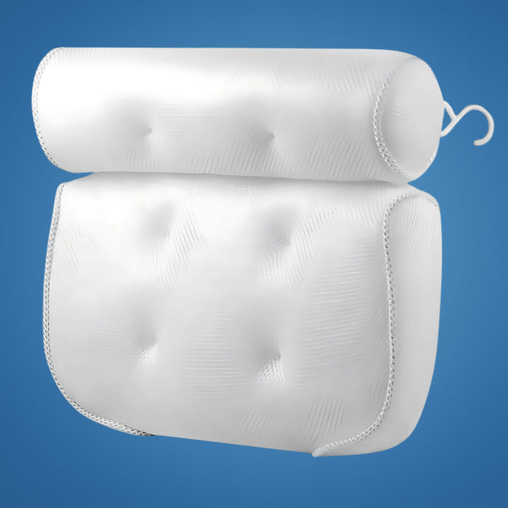 BowLift | SoakUp Bath Pillows UK – Neck & Head Support Cushion – Non-Slip – Soft & Comfortable – Fits All Bathtubs – Enhances Relaxation