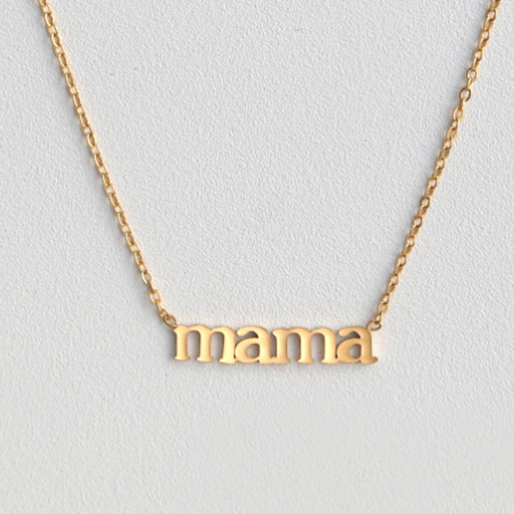 BowLift | Letter "mama" Pendant Necklace