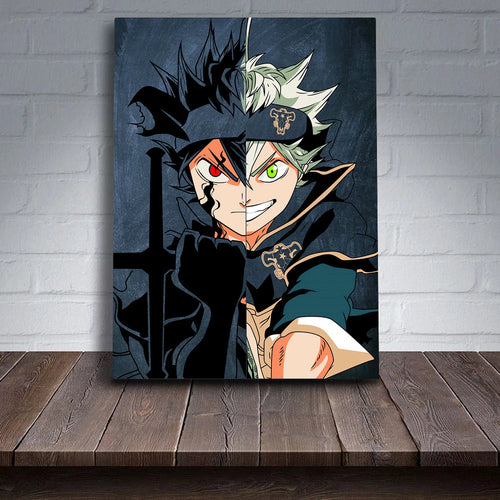 Double Anime Boy - Canvas Wall Art Painting | Bowlift