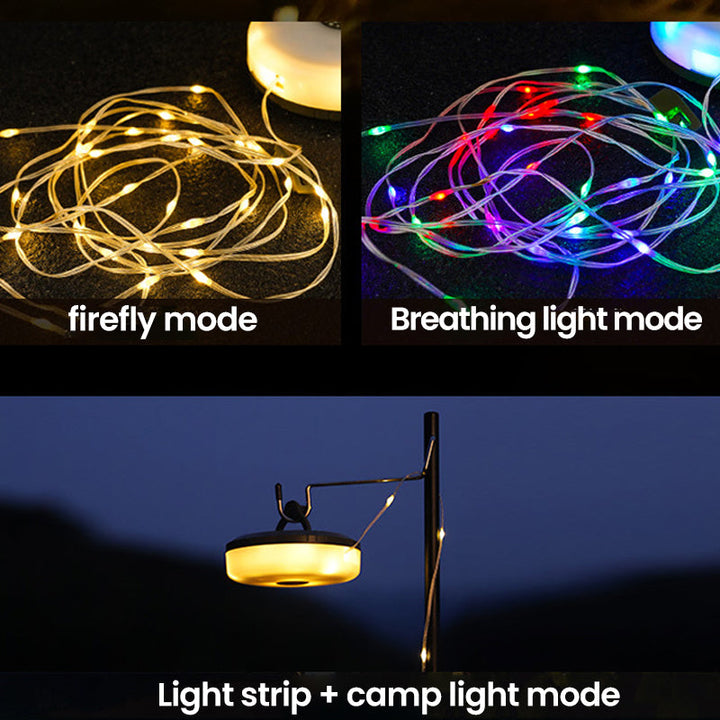 Outdoor Waterproof Portable Stowable String Light 10m | Bowlift