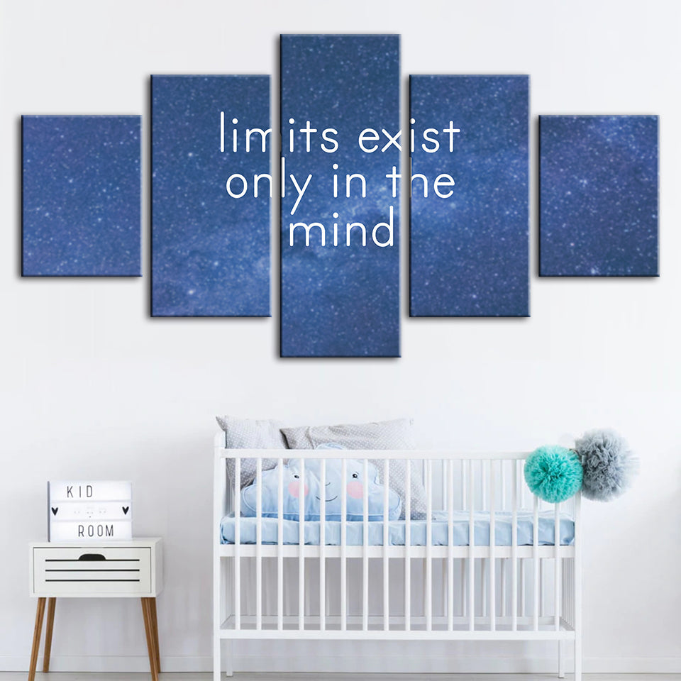 Only In The Mind 5 Piece - Canvas Wall Art Painting | Bowlift