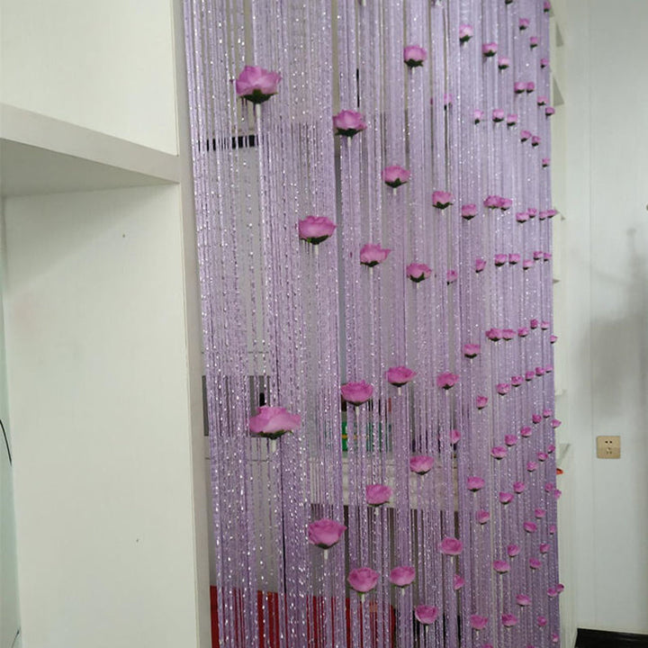 BowLift | Rose Thread Door Curtain