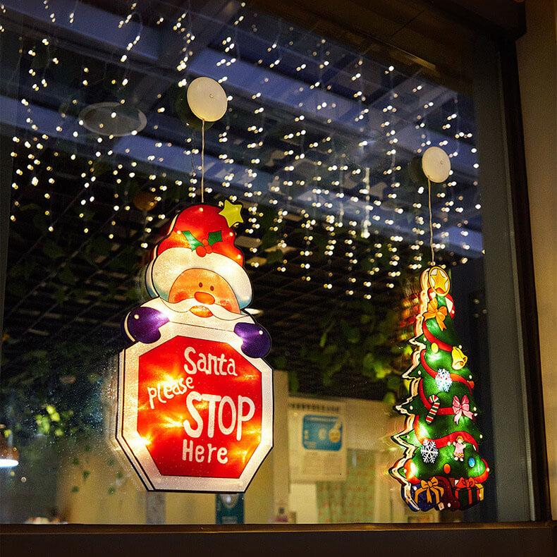 BowLift | Christmas Light Suction Cup Window Decoration Outdoor Holiday Ambient String Lights