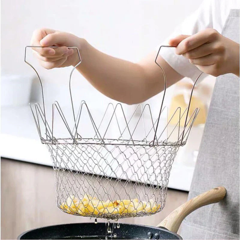 Magic Collapsible Drain Basket Bowlift
