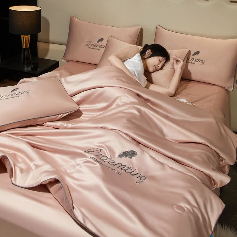 BowLift | KühlTraum Cooling Ice-Silk Duvet for Hot Nights