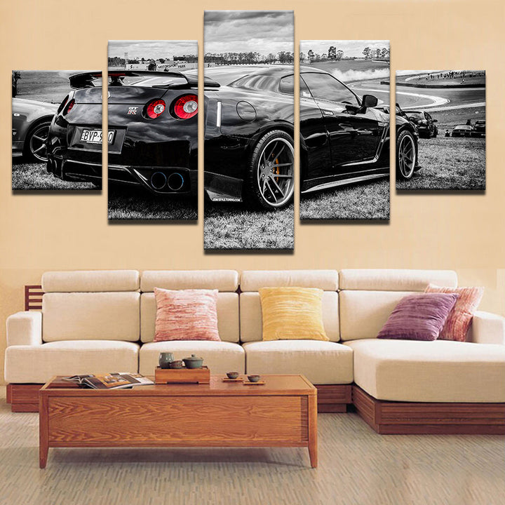 Luxury Car 5 Piece - Canvas Wall Art Painting | Bowlift