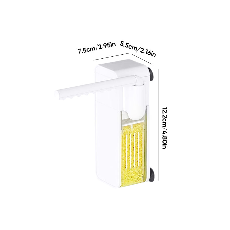 Quiet Fish Tank Aquarium Wall-Mounted Water Filter | Bowlift