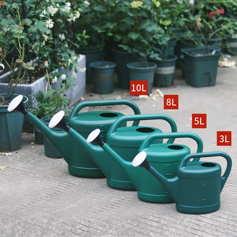 BowLift | Large-volume watering can with long spout – plastic for garden care