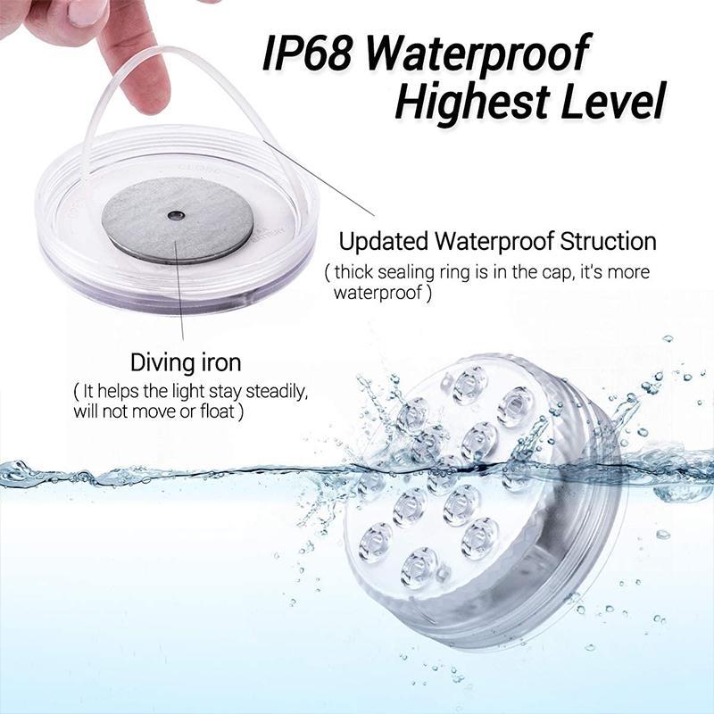 Remote Control Waterproof Magnet Suction LED Light | Bowlift