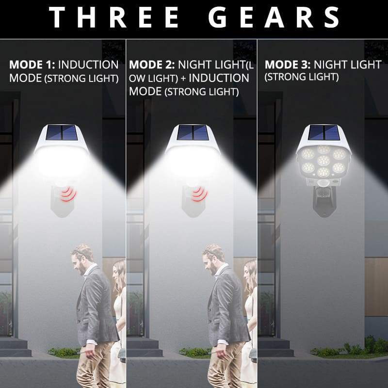 BowLift | Camera-like Motion Sensor Solar Light
