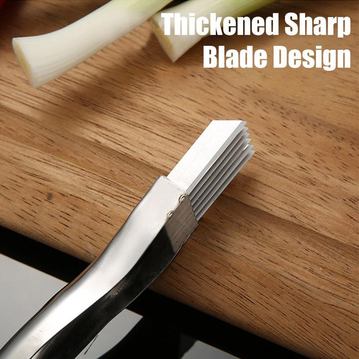 Stainless Steel Chopped Green Onion Knife | Bowlift