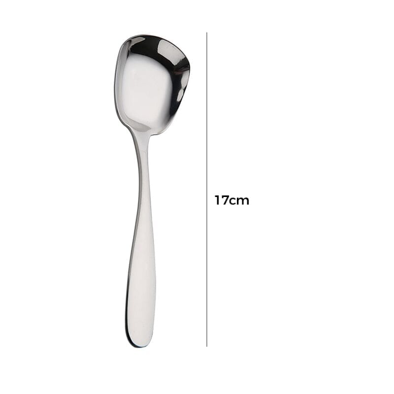 Square Head Stainless Steel Spoons | Bowlift