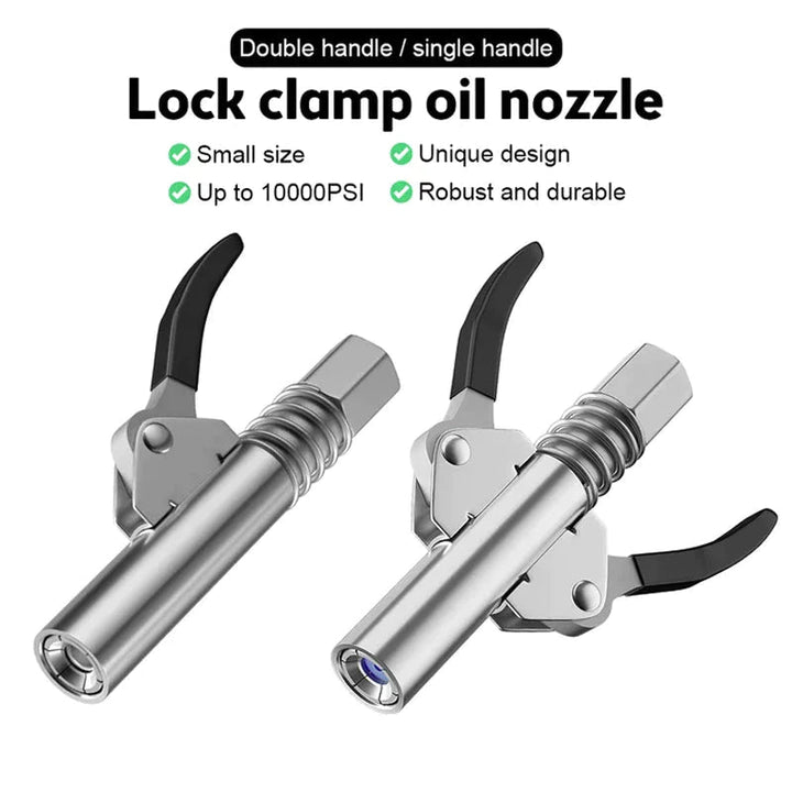 Strong lock on grease couplings | Bowlift