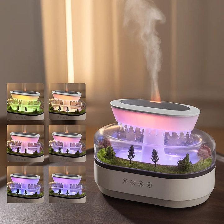 Dry-Air Relief – Quiet LED Night Light – Soothe Skin & Breathing – Calm Relaxing Sleep for Home & Bedroom Bowlift