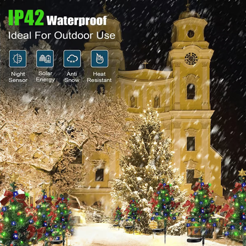 BowLift | Solar Christmas Trees Lights