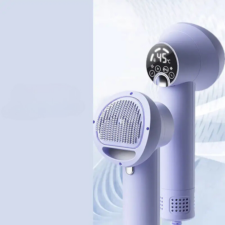 PurrfectDry – Silent Hair Dryer and Brush for Pets Bowlift