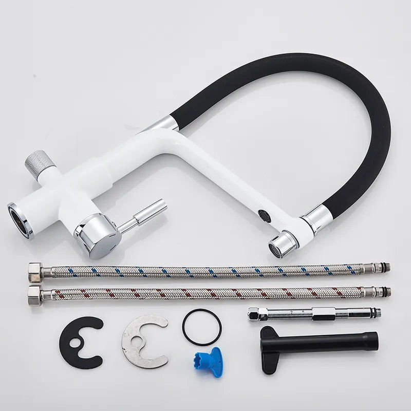 BowLift | Double Outlet Drinking Water Faucet Filtered Kitchen Faucets